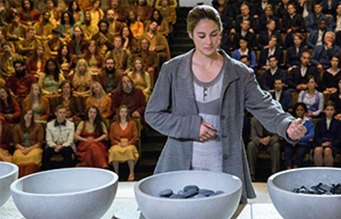 Une scène du film Divergent