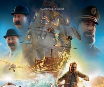 Affiche du film The Adventures of Tintin: The Secret of the Unicorn