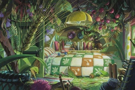 Une scène du film The Secret World of Arrietty Une scène du film The Secret World of Arrietty