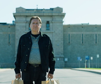 Une scène du film La chute de l'empire américain