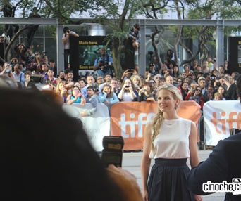 Sur le tapis rouge du film Gravity