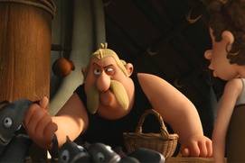Une scène du film Astérix: Le domaine des Dieux Une scène du film Astérix: Le domaine des Dieux