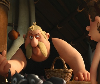 Une scène du film Astérix: Le domaine des Dieux