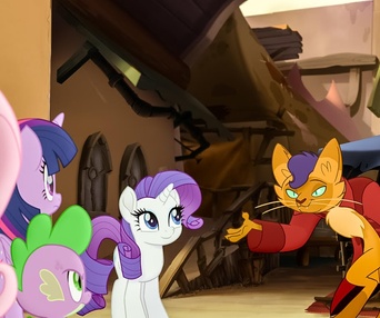 Une scène du film My Little Pony: The Movie