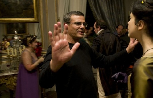 Abdellatif Kechiche sur le plateau de Vénus noire