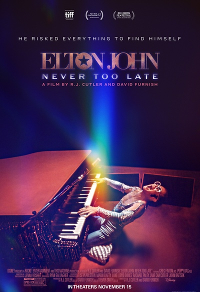 Affiche du film Elton John: Never Too Late
