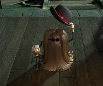 Une scène du film The Addams Family