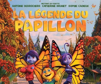 Affiche du film La légende du papillon