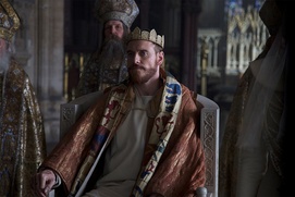 Une scène du film Macbeth