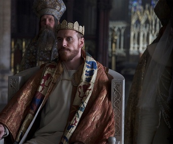 Une scène du film Macbeth