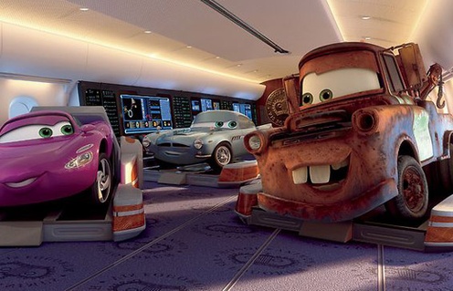 Une scène du film Cars 2