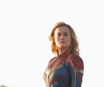 Une scène du film Captain Marvel