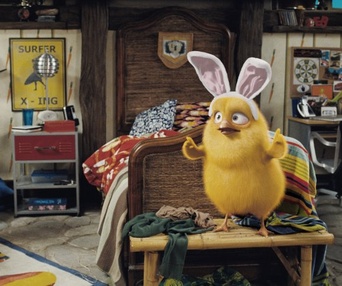 Une scène du film Hop