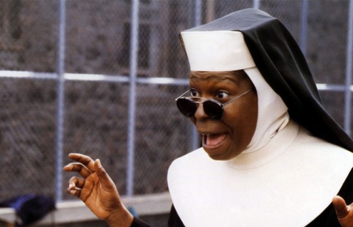 Une scène du film Sister Act.