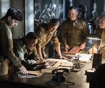 Une scène du film The Monuments Men