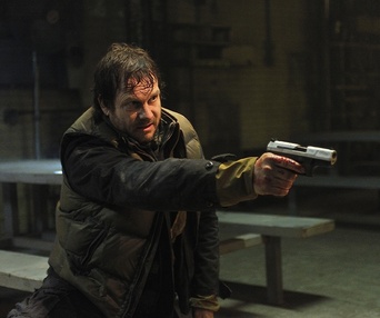 Une scène du film The Colony