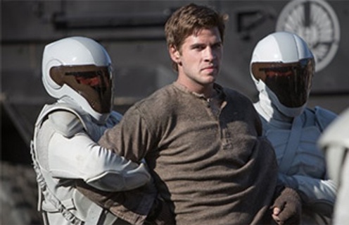 Liam Hemsworth dans The Hunger Games: Catching Fire