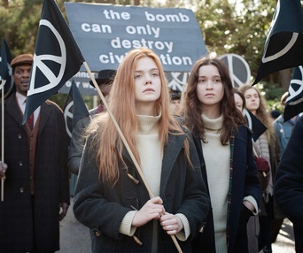 Une scène du film Ginger & Rosa