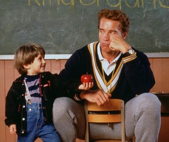 Une scène du film Kindergarten Cop