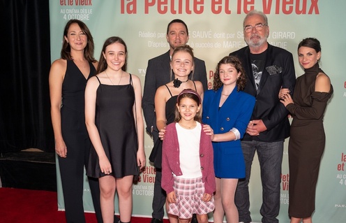 Tapis rouge du film La petite et le vieux
