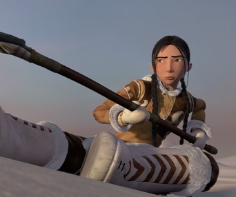 Une scène du film La légende de Sarila