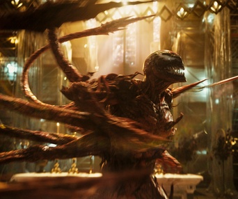 Une scène du film Venom: Let There Be Carnage