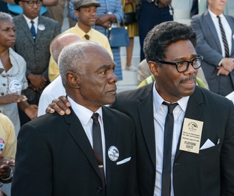 Une scène du film Rustin