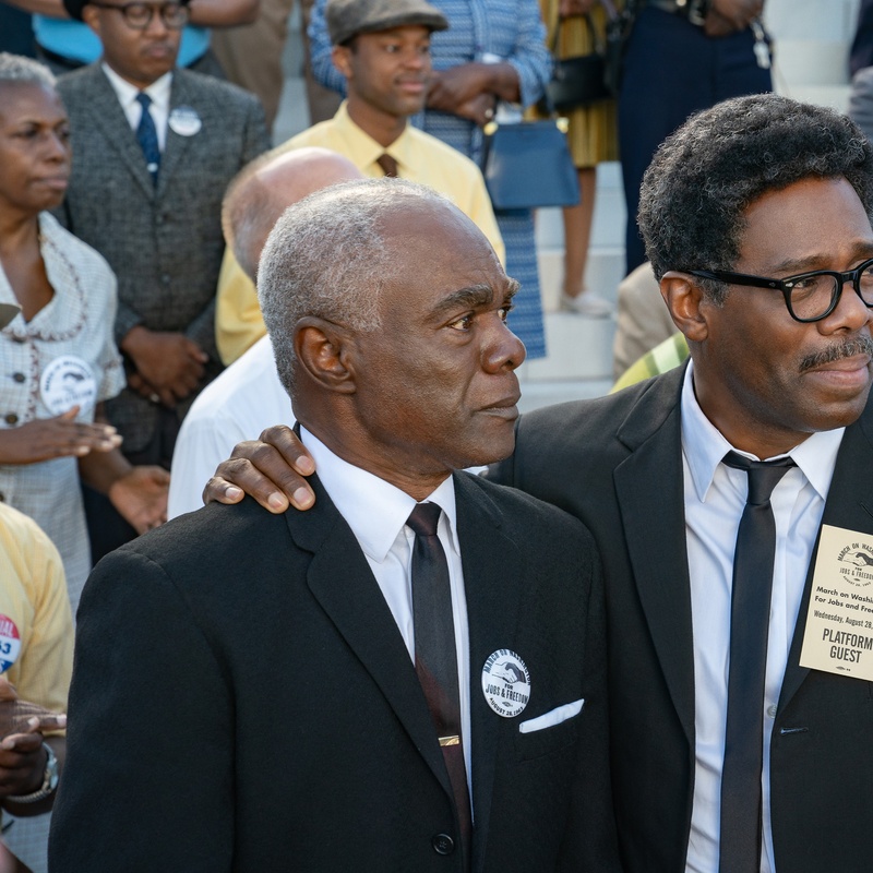 Une scène du film Rustin