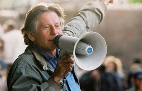 Roman Polanski sur le plateau du film The Pianist