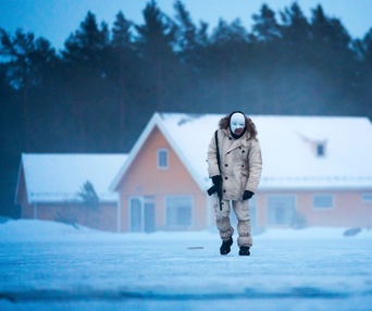 Une scène du film No Time to Die