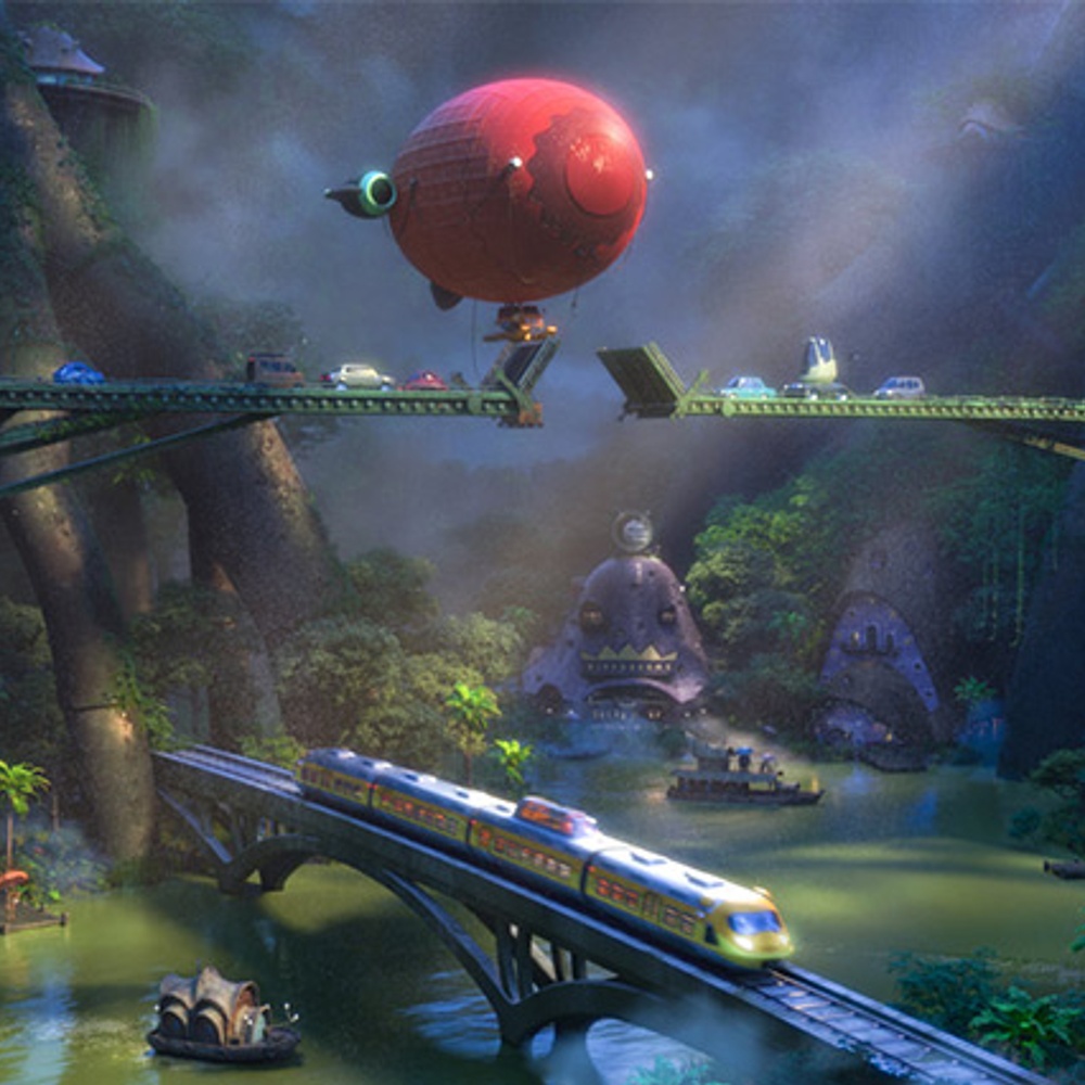 Une scène du film Zootopia