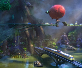 Une scène du film Zootopia