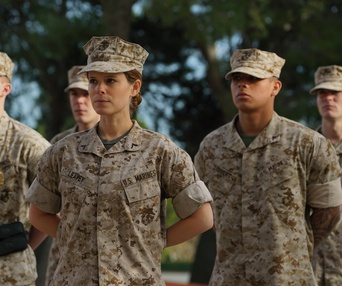 Une scène du film Megan Leavey