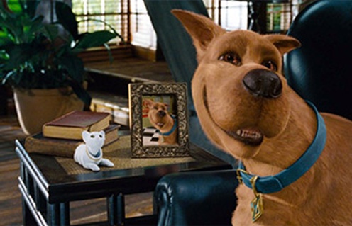 Une scène du film Scooby-doo