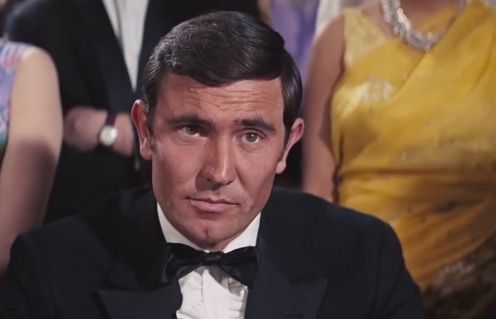 George Lazenby dans On Her Majesty's Secret Service