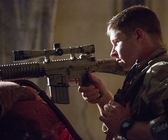 Une scène du film American Sniper