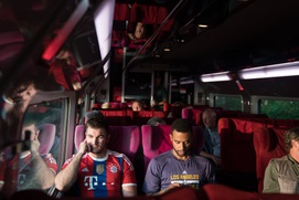 Une scène du film The 15:17 to Paris