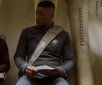 Une scène du film After Earth