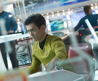 Une scène du film Star Trek Into Darkness