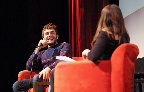 Xavier Dolan lors de sa Leçon de cinéma au RCVQ 2015