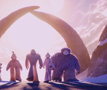Une scène du film Smallfoot