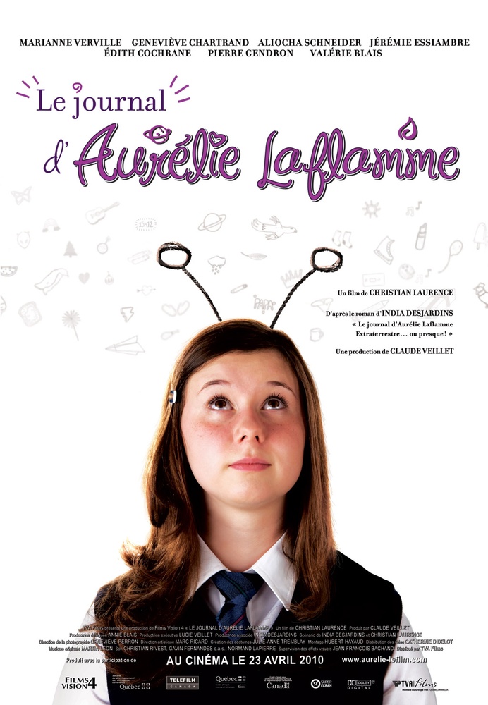 Affiche du film Le journal d'Aurélie Laflamme
