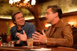 Une scène du film Once Upon a Time in Hollywood
