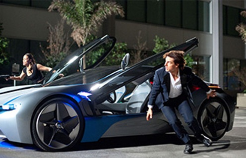 Une scène du film Mission: Impossible - Ghost Protocol