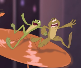 Scène du film The Princess and the Frog