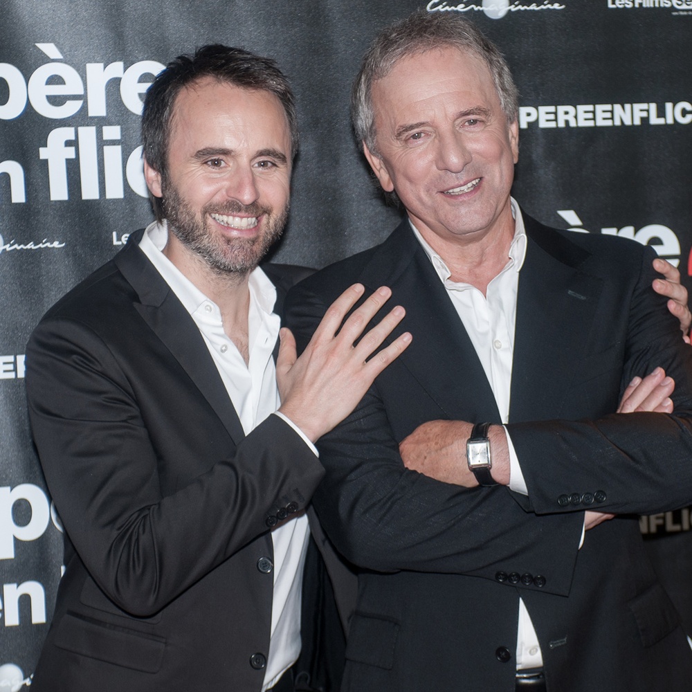 Sur le tapis rouge du film De père en flic 2