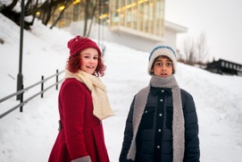 Une scène du film The Snow Sister