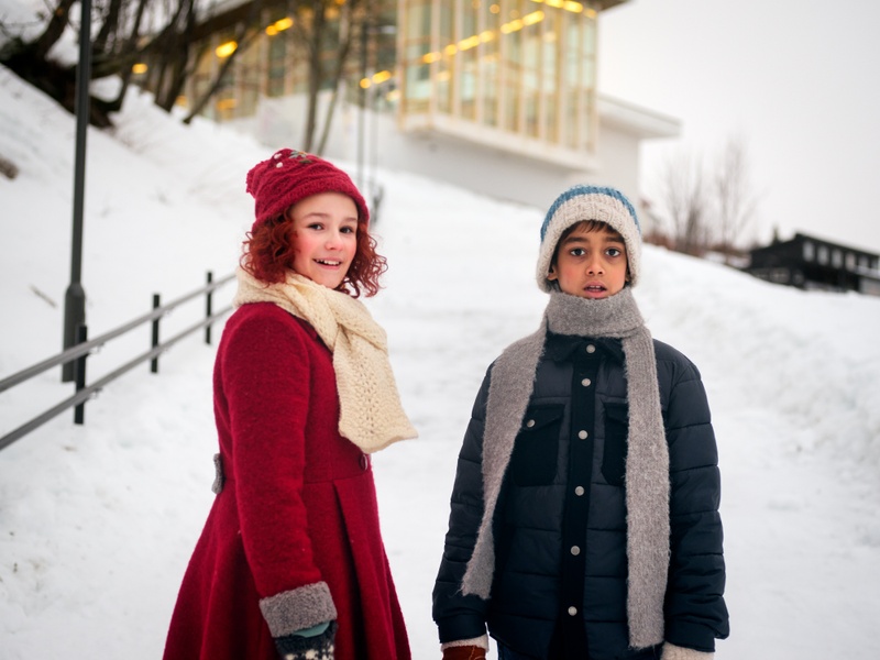 Une scène du film The Snow Sister