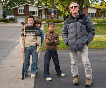 Photos du tournage de Vivre à cent à l'heure