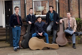 Une scène du film Nowhere Boy